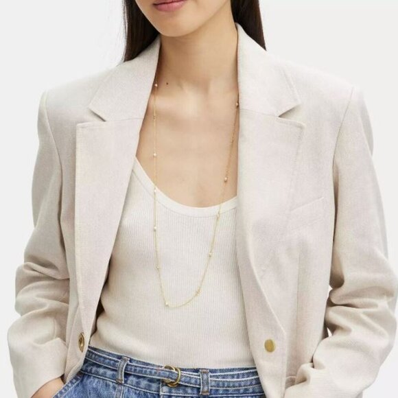 Coach Classic Pearl Long Necklace - Picture 5 of 5